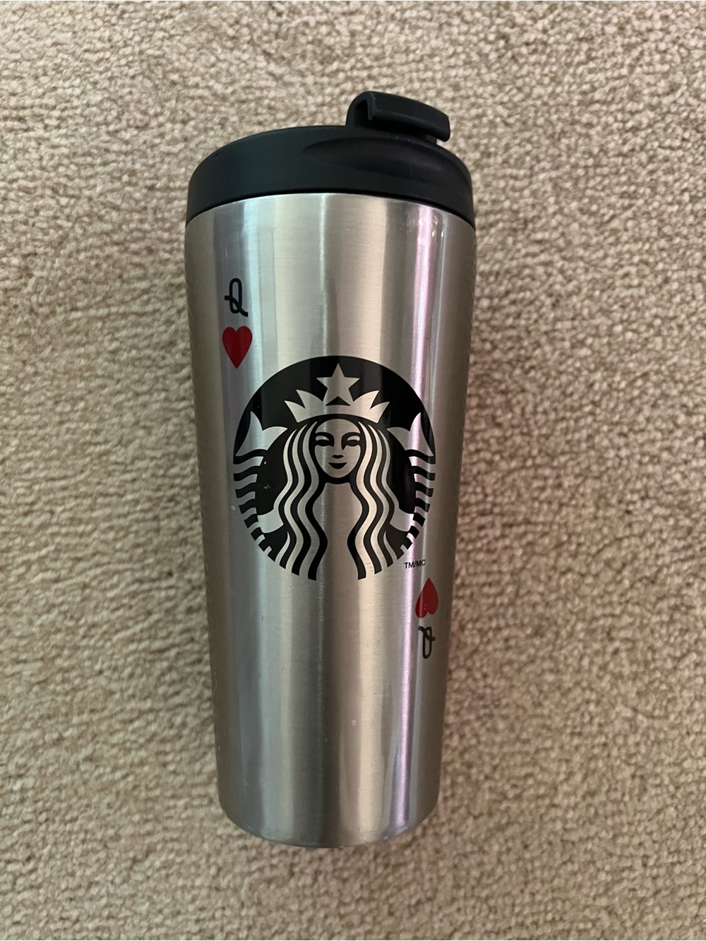 Starbucks Queen of Hearts Travel Mug